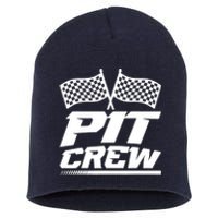 PIT CREW Track Racing Car Racing Lovers Family Matching Short Acrylic Beanie