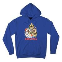 Pug Christmas Tree Funny Animal Merry Christmas Gift Tall Hoodie