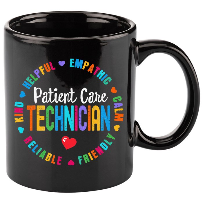 Patient Care Technician Appreciation Week healthcare workers 11oz C Handle Ceramic Mug