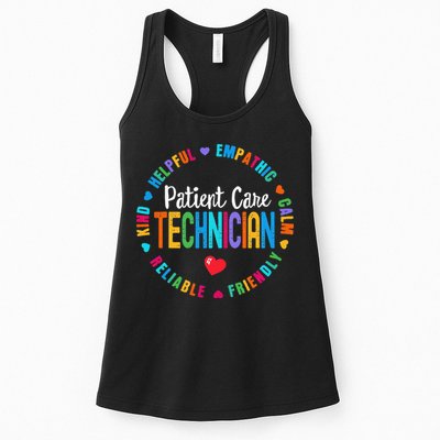 Patient Care Technician Appreciation Week healthcare workers Womens Tank Top