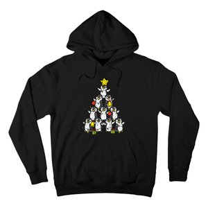 Penguin Christmas Tree Cute Xmas Hoodie