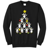 Penguin Christmas Tree Cute Xmas Sweatshirt