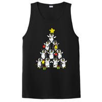 Penguin Christmas Tree Cute Xmas PosiCharge Competitor Tank