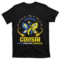 Proud Cousin T21 World Down Syndrome Awareness Da T-Shirt