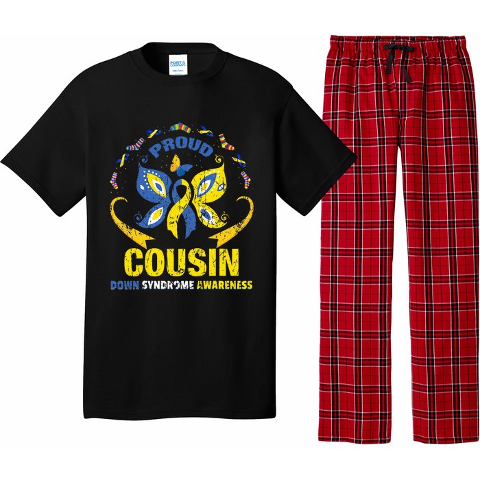 Proud Cousin T21 World Down Syndrome Awareness Da Pajama Set