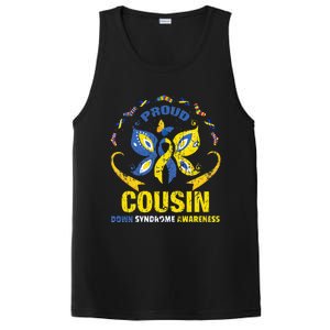 Proud Cousin T21 World Down Syndrome Awareness Da PosiCharge Competitor Tank