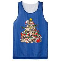 Pug Christmas Tree Dog Santa Xmas Boys Girls Merry Dogmas Gift Mesh Reversible Basketball Jersey Tank