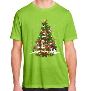 Pitbull Christmas Tree Pitbull Dog Xmas Party Great Gift Adult ChromaSoft Performance T-Shirt