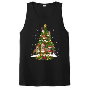 Pitbull Christmas Tree Pitbull Dog Xmas Party Great Gift PosiCharge Competitor Tank