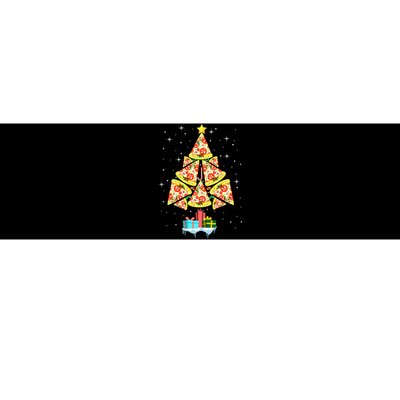 Pizza Christmas Tree Bumper Sticker