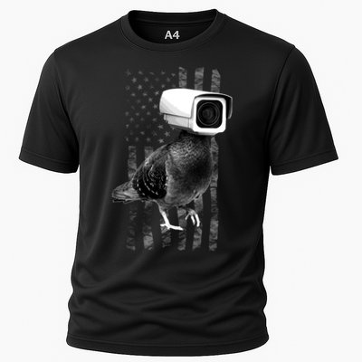 Pidgeon Camera USA Flag Performance Shirt