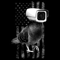 Pidgeon Camera USA Flag Apron