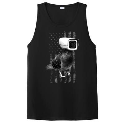 Pidgeon Camera USA Flag PosiCharge Competitor Tank