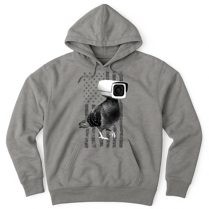 Pidgeon Camera USA Flag Hoodie