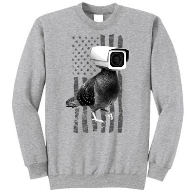 Pidgeon Camera USA Flag Sweatshirt