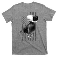 Pidgeon Camera USA Flag T-Shirt