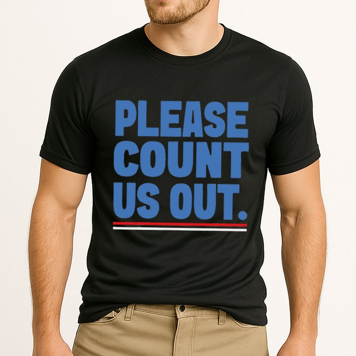 Please Count Us Out Funny Phoenix City Arizona Cooling Performance Crew T-Shirt