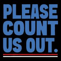 Please Count Us Out Funny Phoenix City Arizona Youth Performance Sprint T-Shirt