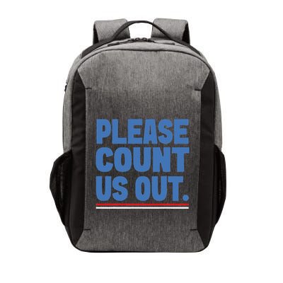 Please Count Us Out Funny Phoenix City Arizona Vector Backpack