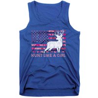 Pink Camo Usa Flag Patriotic Deer Hunting Hunt Like A Gift Tank Top