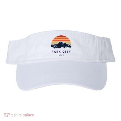 Park City Utah Skiing Snowboarding Hikers Utah Gifts UT Visor