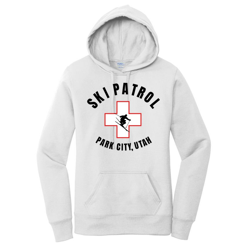 Park City Utah Ski Patrol Gift Women's Pullover Hoodie