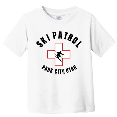 Park City Utah Ski Patrol Gift Toddler T-Shirt