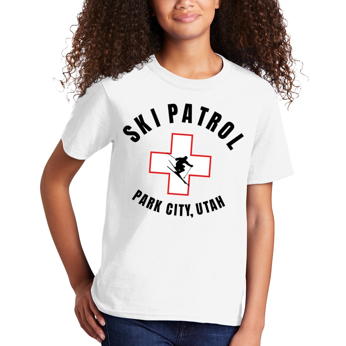 Park City Utah Ski Patrol Gift Kids T-Shirt