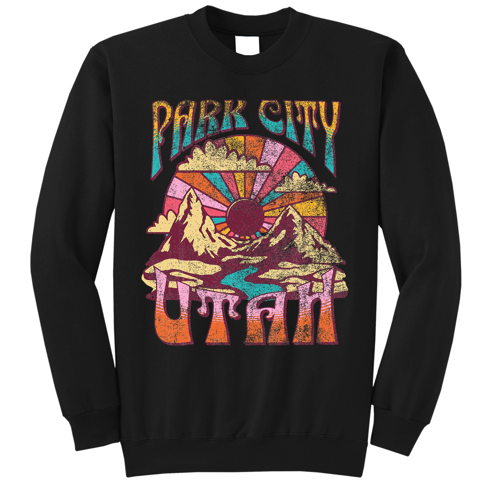 Park City Utah Nature Hiking Mountains Outdoors Sweatshirt