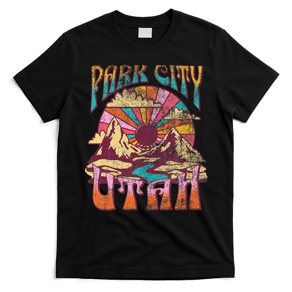 Park City Utah Nature Hiking Mountains Outdoors T-Shirt