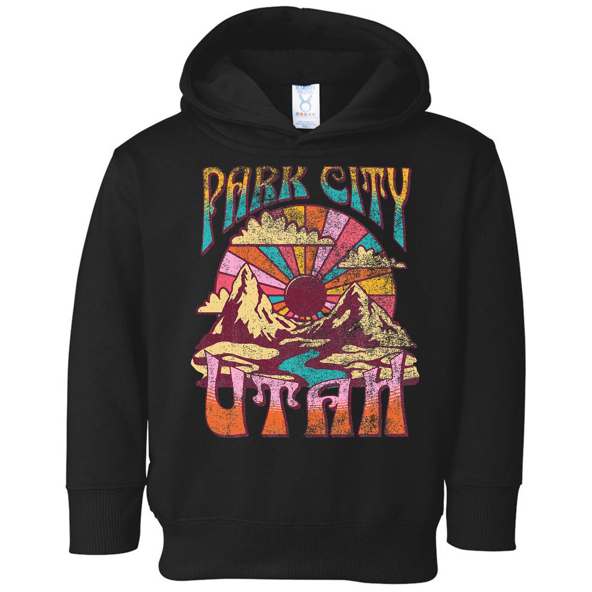 Park City Utah Nature Hiking Mountains Outdoors Toddler Hoodie