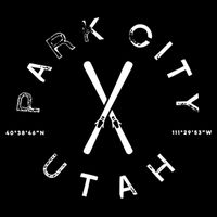 Park City Utah Vintage Retro Skiing Gift Great Gift Doggie Tank