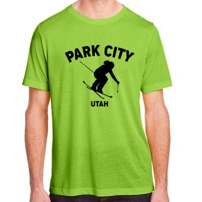 Park City Utah Ski Resort Adult ChromaSoft Performance T-Shirt