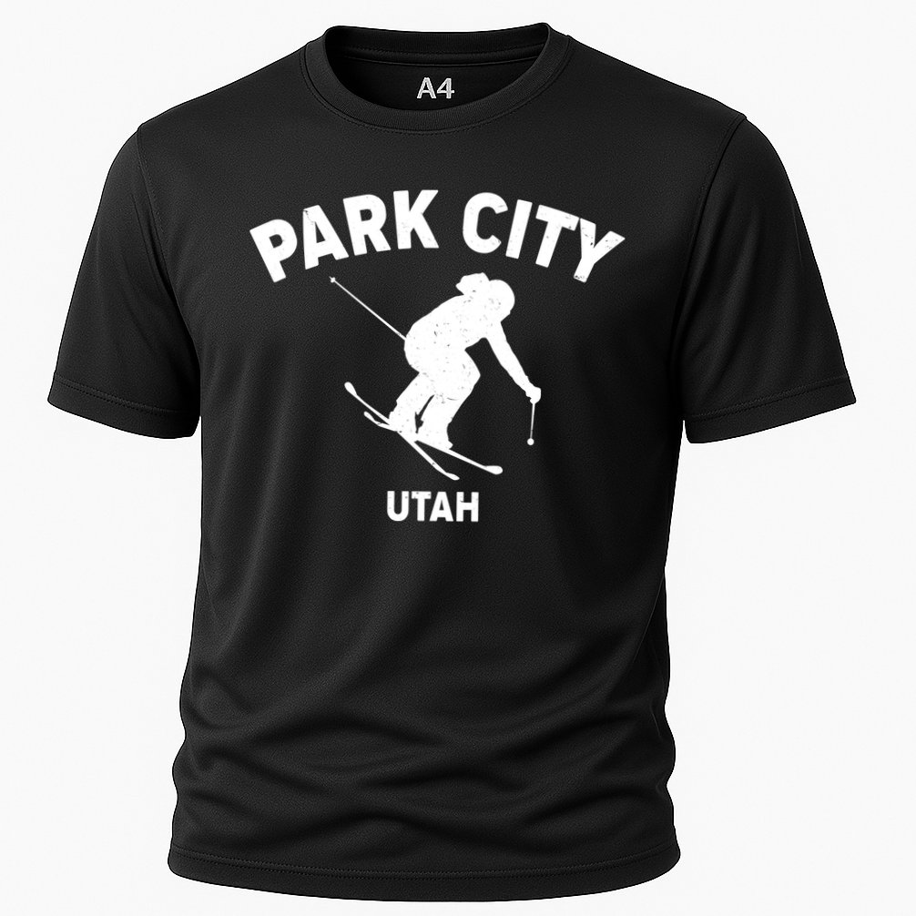 Park City Utah Ski Resort Cooling Performance Crew T-Shirt