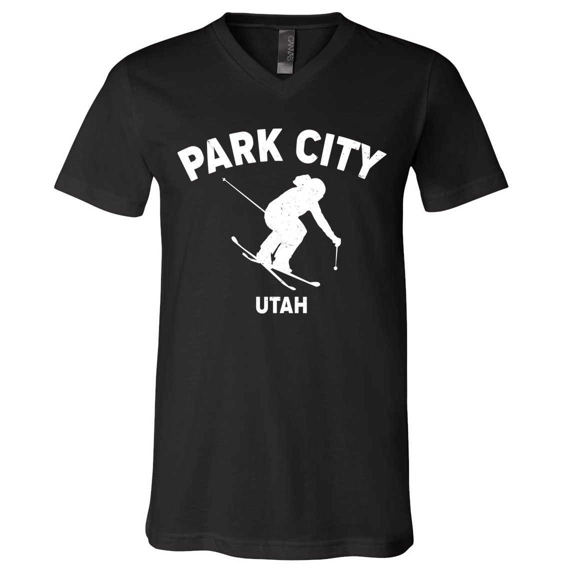 Park City Utah Ski Resort V-Neck T-Shirt