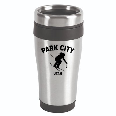 Park City Utah Ski Resort 16oz Travel Tumbler