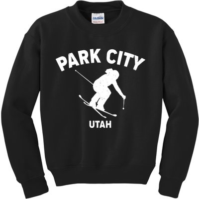 Park City Utah Ski Resort Kids Sweatshirt