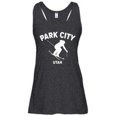 Park City Utah Ski Resort Ladies Essential Flowy Tank
