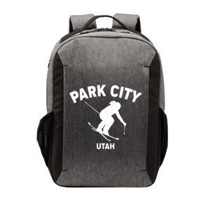 Park City Utah Ski Resort Vector Backpack