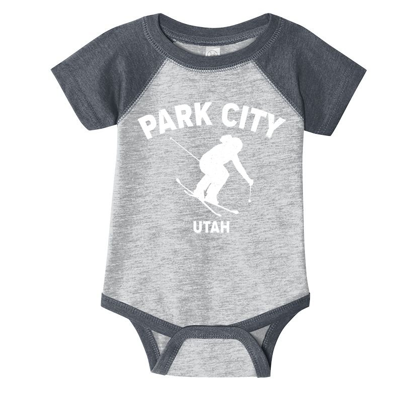 Park City Utah Ski Resort Infant Baby Jersey Bodysuit