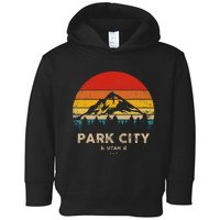 Park City Utah Ski Winter Sports Toddler Hoodie