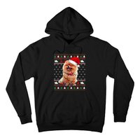 Pomeranian Christmas Ugly Sweater Funny Dog Lover Xmas Hoodie