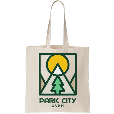 Park City Utah Mountains Tree Bag