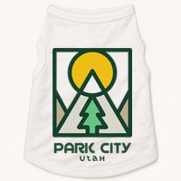 Park City Utah Mountains Tree Doggie Tank