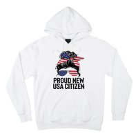 Proud Citizens Us American New Citizenship Gifts Usa Flag Hoodie