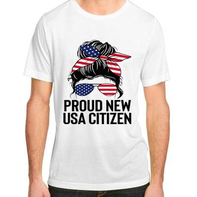 Proud Citizens Us American New Citizenship Gifts Usa Flag Adult ChromaSoft Performance T-Shirt