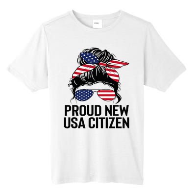 Proud Citizens Us American New Citizenship Gifts Usa Flag Tall Fusion ChromaSoft Performance T-Shirt