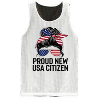 Proud Citizens Us American New Citizenship Gifts Usa Flag Mesh Reversible Basketball Jersey Tank