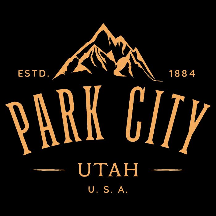 Park City Utah Awesome Mountain Design Souvenir Hoodie
