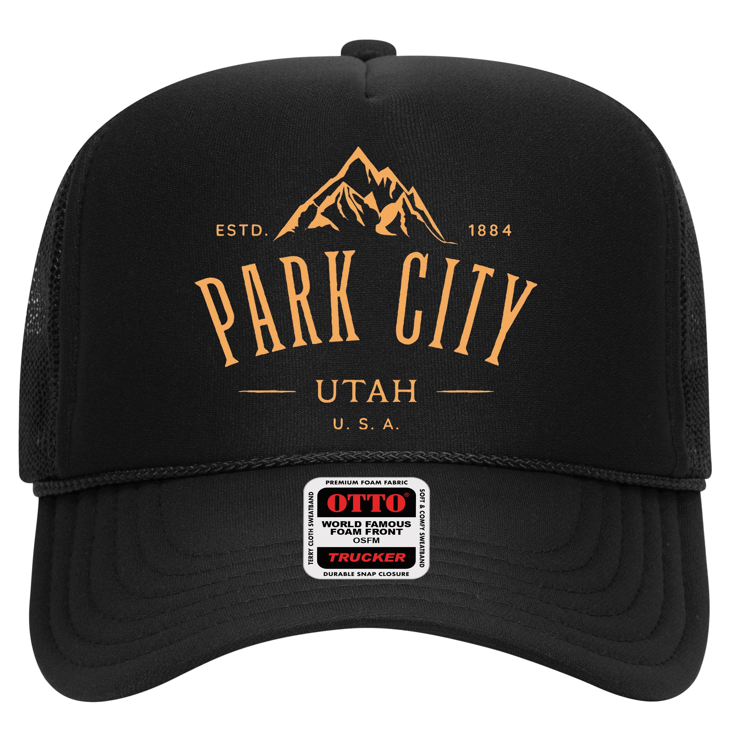 Park City Utah Awesome Mountain Design Souvenir Hat